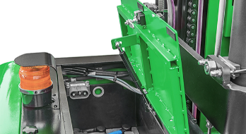  免工具開啟電池倉(cāng)
