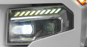  全車可選配LED燈具，節(jié)能環(huán)保